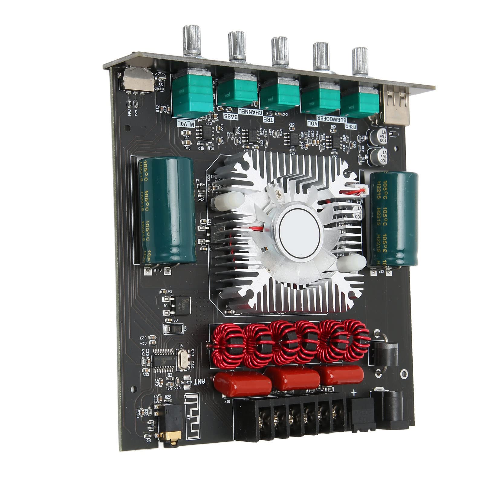 Amplificador de Placa Bluetooth de 2.1 Canales, TDA7498E 15-36V