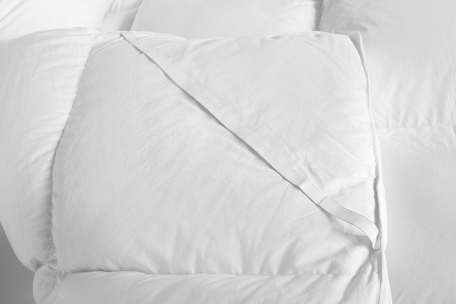 HS72 colchones Auflage Topper cubrecolchón 160 x 200 cm ca 4800 Talla Plumón – Plumas 100% Natural