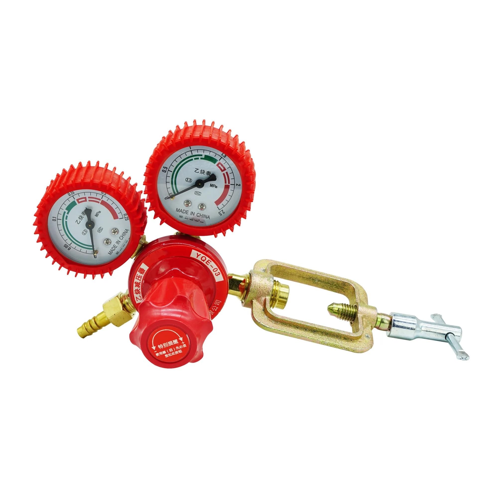 Reductor de Gas acetileno Regulador de Aire Argón Dióxido de Carbono CO2 Regulador de acetileno Compresor de Aire for Soldador