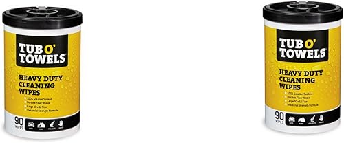 tina o toallas multisuperficie aroma fresco toallitas de limpieza de alta resistencia con lanolina, Vitamina E y Aloe Vera, 2 unidades, 2 - unidades