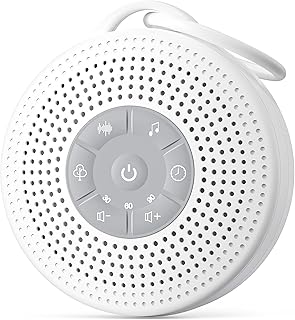 White Noise Machine Baby, Portable White Noise Machine for A