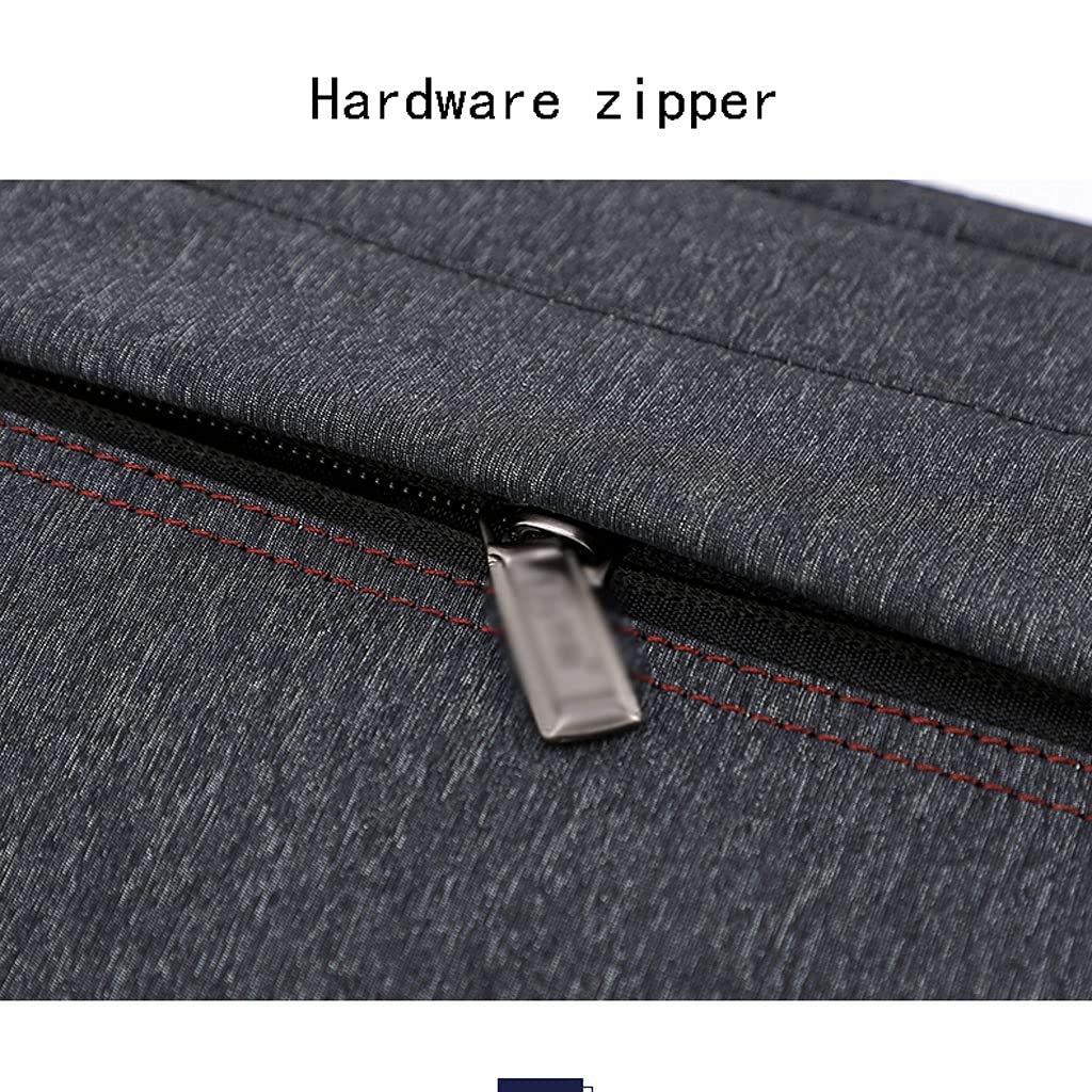 kieszeń na dokumenty File Folder Teczki Płótno Portable Dokument Tote Zipper A4 Torba Dokumentowa Black Business Casual Duża Pojemność Kieszeń Przenośna torba na dokumenty (Color : Black)