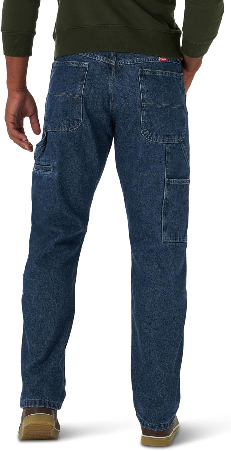 Men's Fleece Lined Cargo Jeans