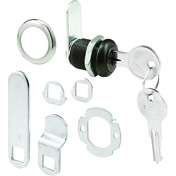 Defender Security U 11088 Drawer And Cabinet Lock Secure Important Files And Drawers 1 1 8 Diecast Housing With Classic Bronze Finish Fits On 13 16 Max Panel Thickness Amazon Com