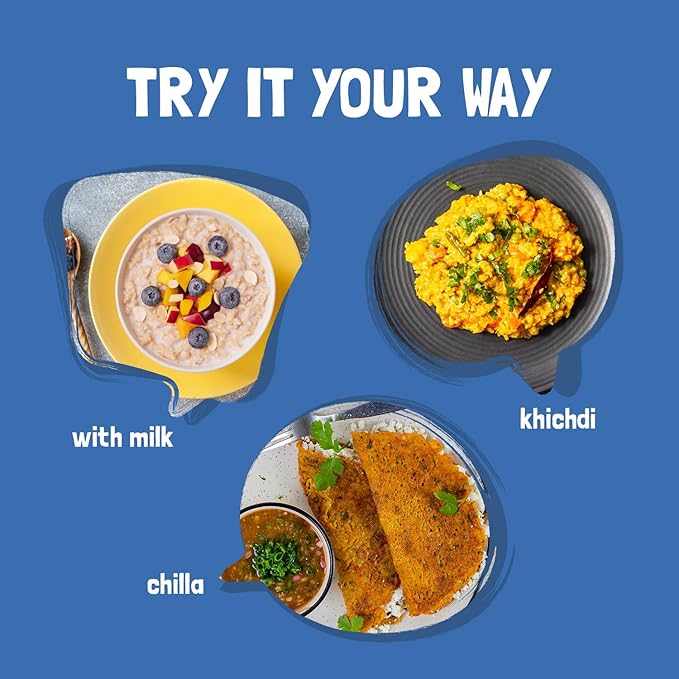 Slurrp Farm Avena Jumbo Rolled Oats 17.64 oz miniatura 4