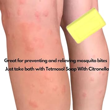 Tetmosol Medicated Soap With Citronella 120g 3 Pack