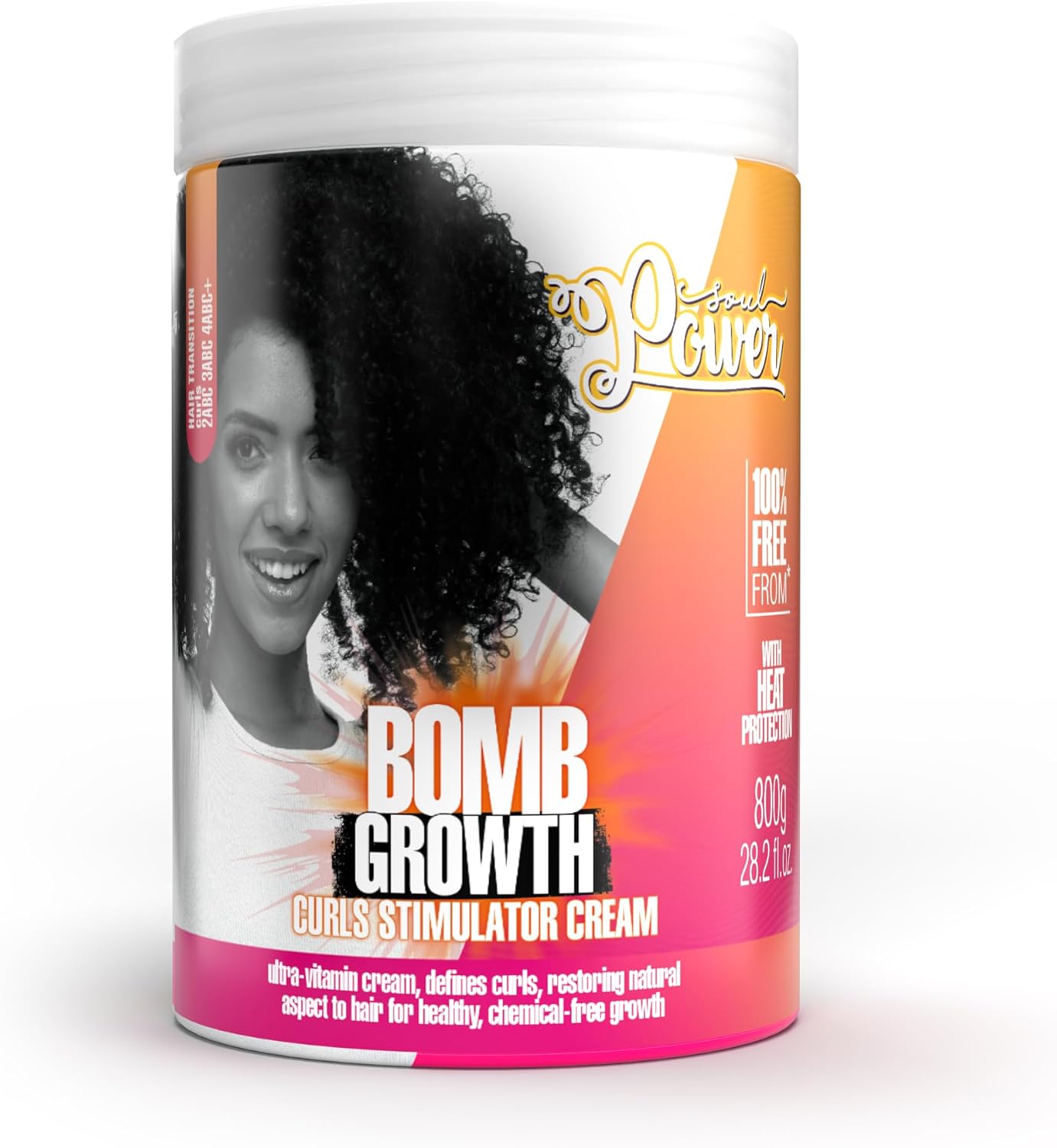 Creme para Pentear Bomb Crescimento Big Curly Cream Soul Power – 800g