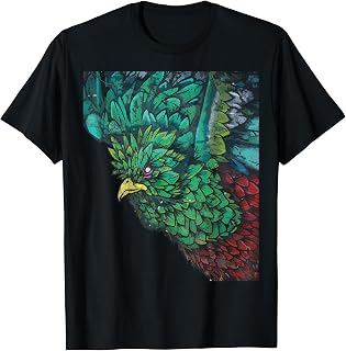 Quetzal Chapin Street Art Tikal Peten Maya Antigua Guatemala T-Shirt