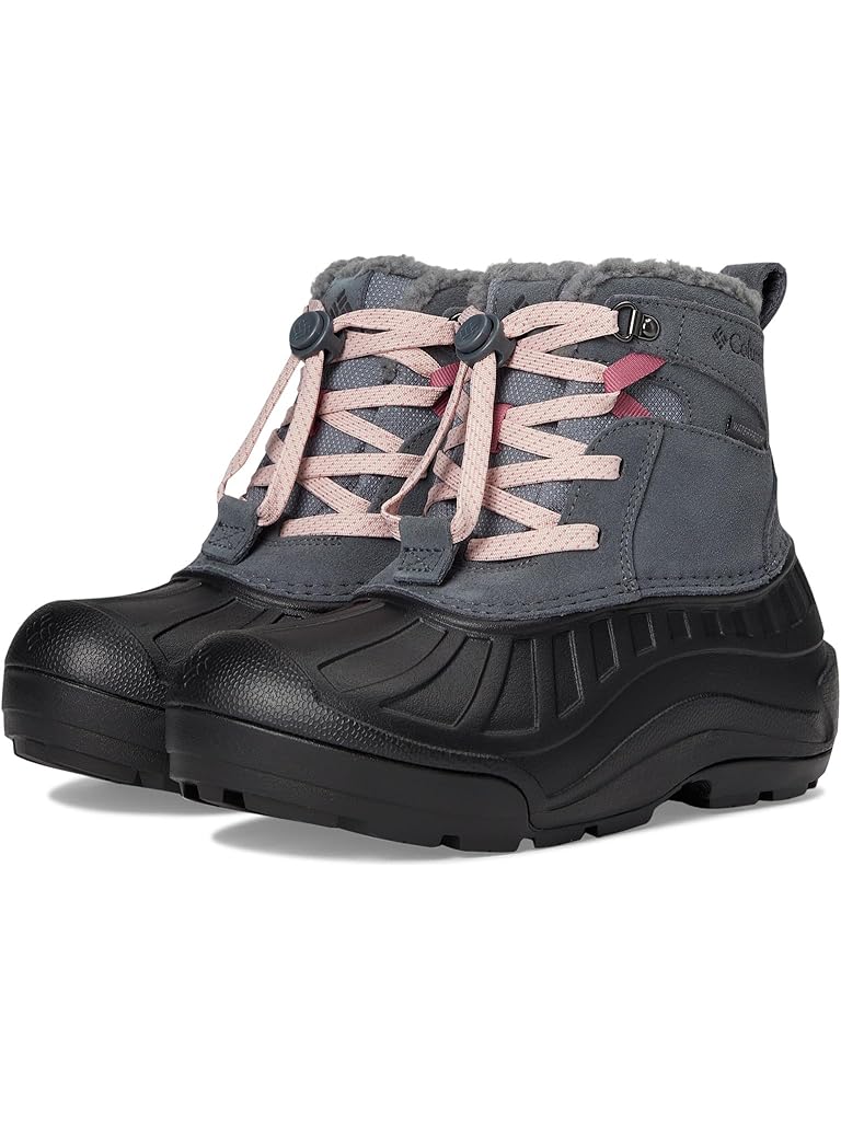 Gray Columbia Youth Powderbug Alpine Waterproof (Toddler/Little Kid/Big Kid)