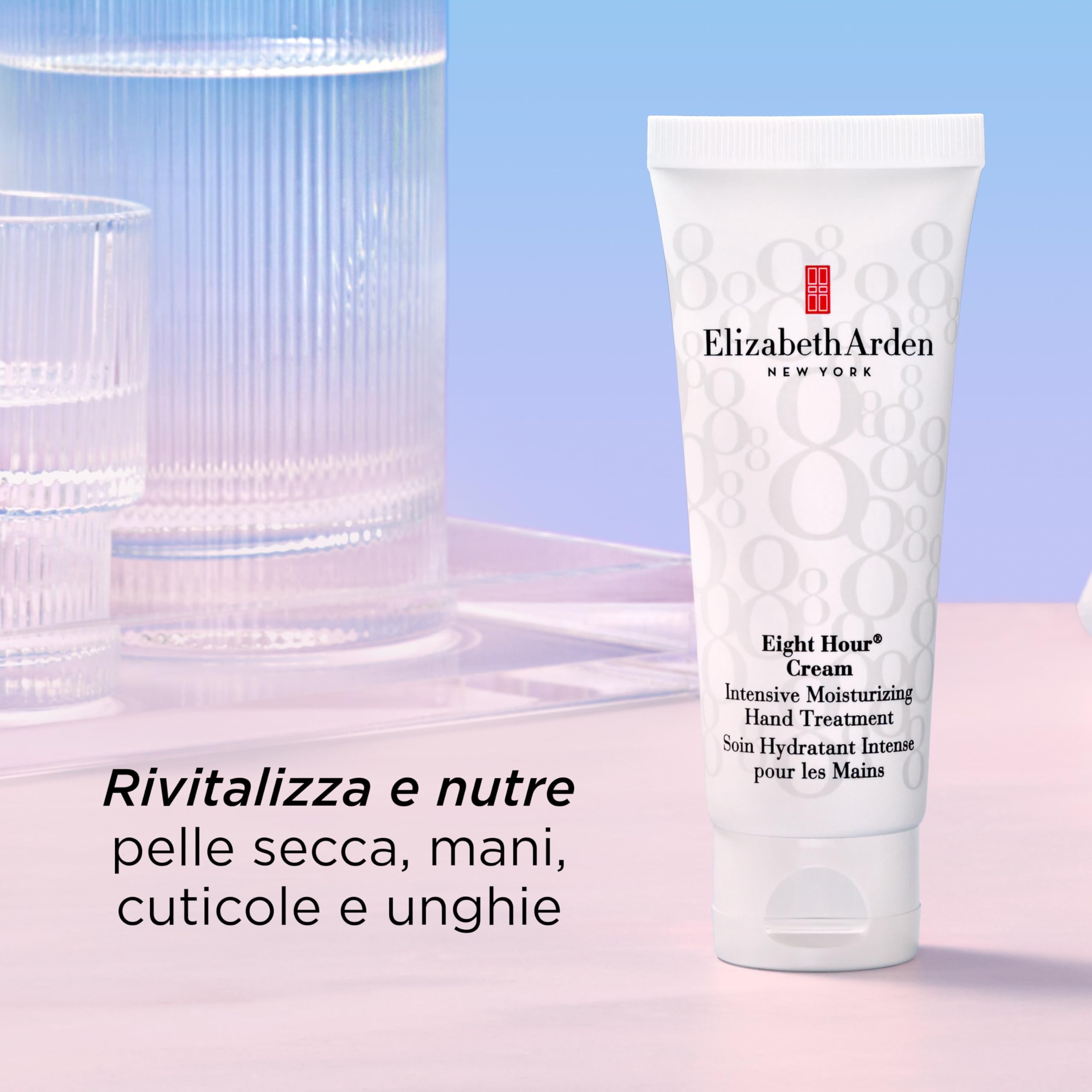Elizabeth Arden Eight Hour Cream Intensive Moisturizing Hand Treatment, Crema per le Mani, 8h di Idratazione, Pelle Liscia e Delicata, con Emollienti Lenitivi, Texture Non Grassa, 200 ml
