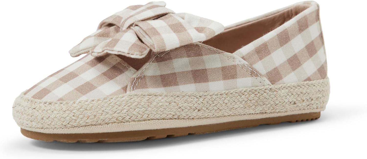 Amazon Essentials x Sofia Grainge Toddler Girls' Cotton Espadrilles with Bow