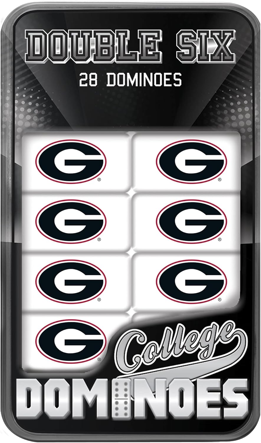 MasterPieces NCAA Collector Edition Double Six Dominoes