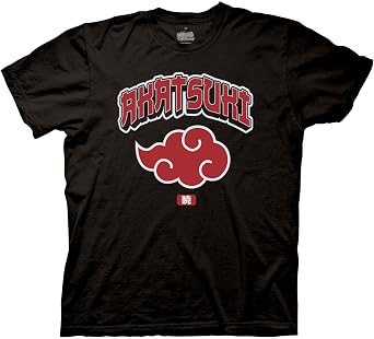 Ripple Junction Naruto Shippuden Akatsuki Cloud Officially Licensed Adult T-Shirt