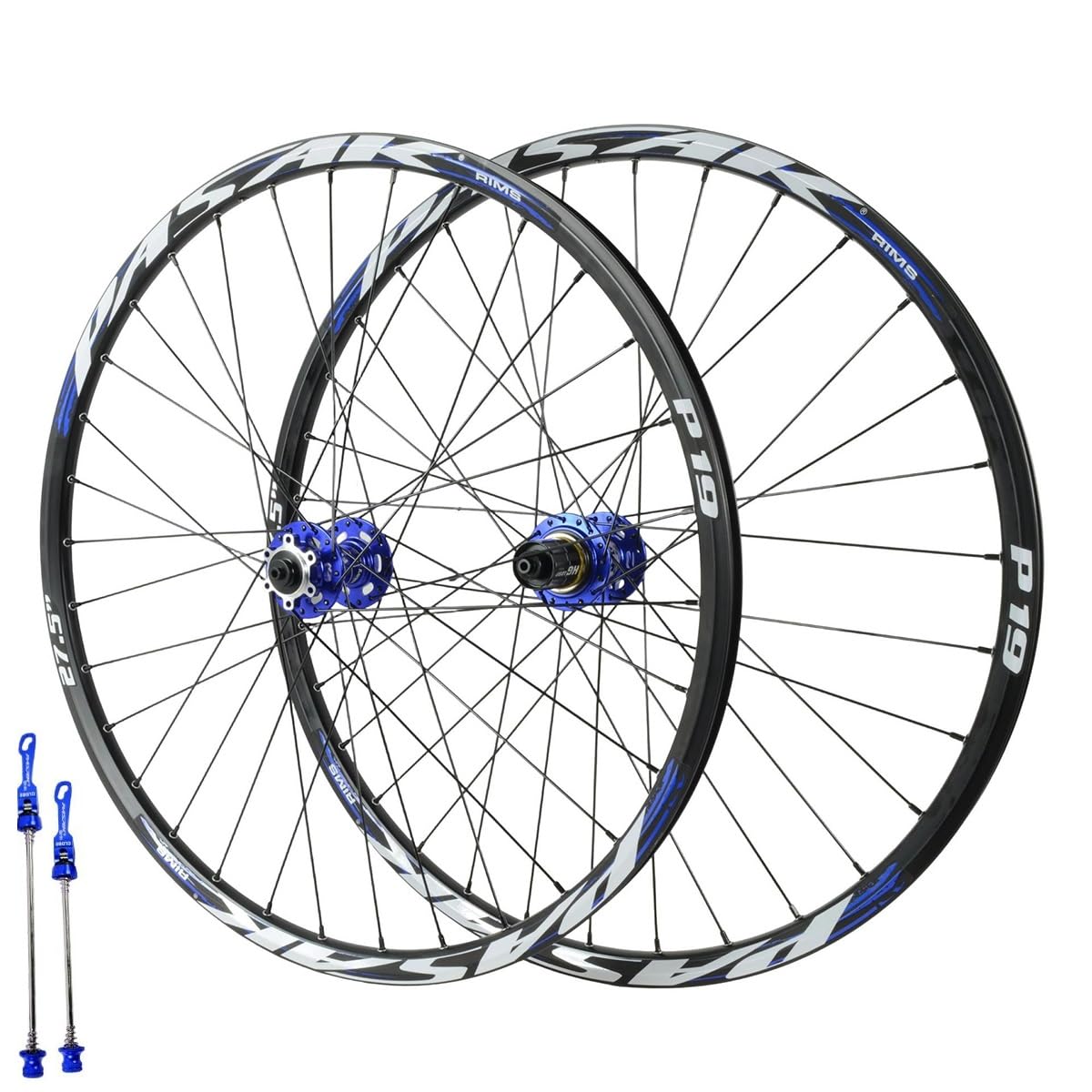 Jeu de roues VTT 26 pouces pour remplacer des jantes voilées