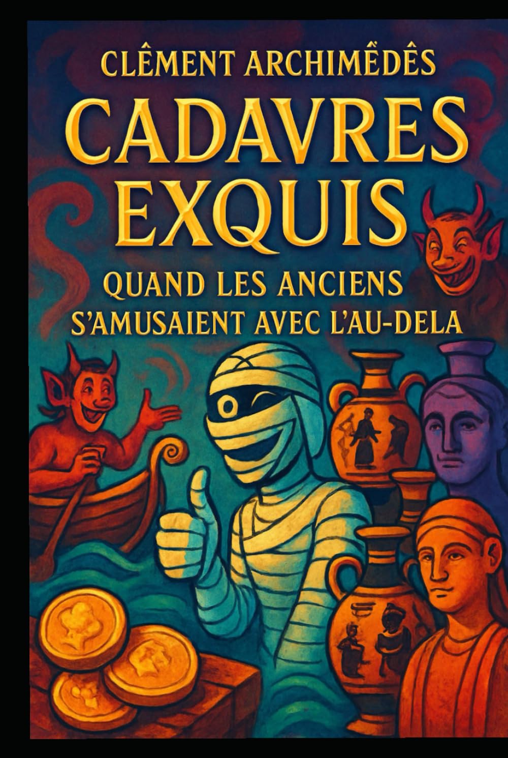 Cadavres Exquis : Quand les Anciens S’amusaient Avec l’Au-Delà: Rituels, malédictions, enfers et bizarreries funéraires du monde antique