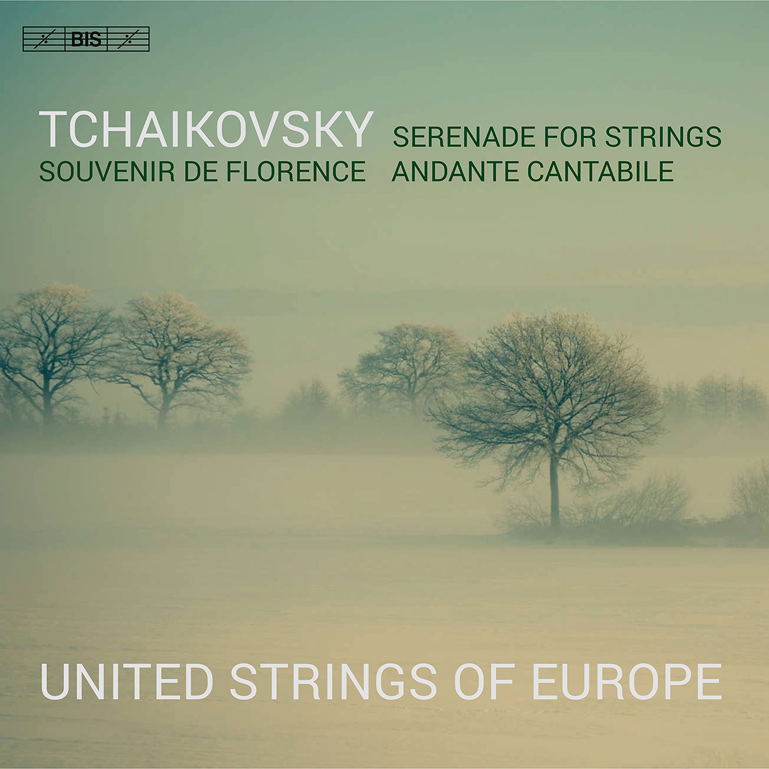 PYOTR ILYICH TCHAIKOVSKY: SERENADE FOR STRINGS; SOUVENIR DE FLORENCE; ANDANTE CANTABILE