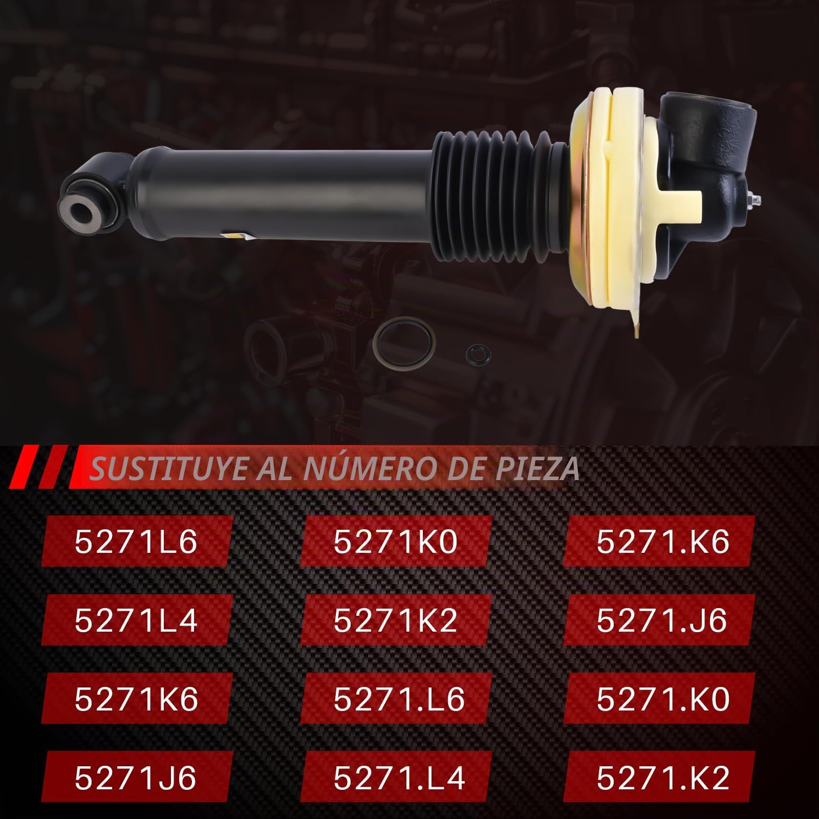 Amortiguador hidráulico delantero derecho de repuesto para C6 TD 2.2L C5 III RD 1.6L 2.0L 2.7L 3.0L 2006-2022 Accesorios de coche Código 5271.L6 5208.S3 5271.J6 5271.K0 5271.L4
