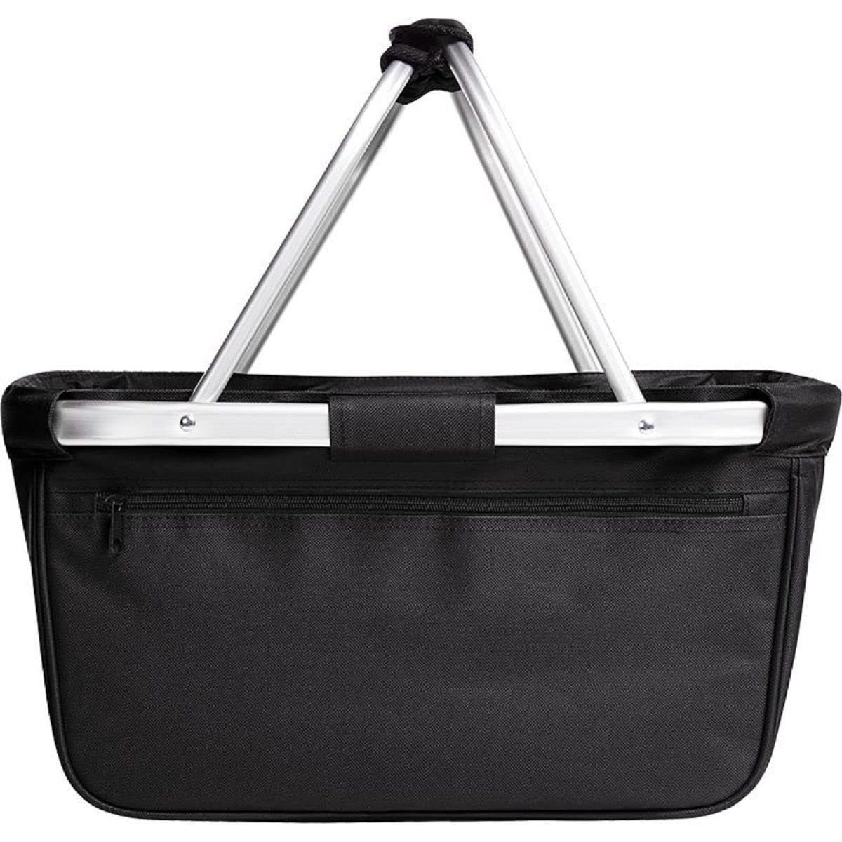 Panier pliable Halfar 1803939 noir cabas courses pratique - 2