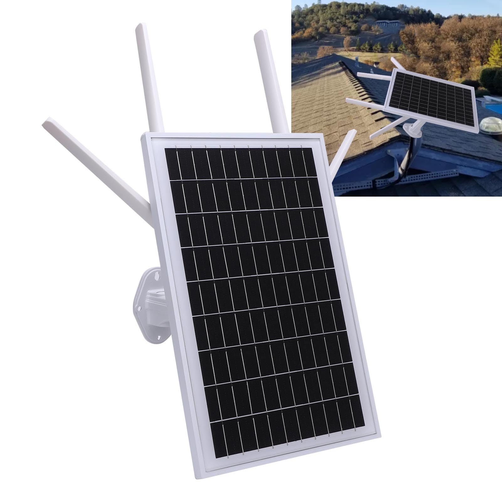Generic Routeur Moderne solnpoyé, Routeur Solaire 4G LTE 15W pour RV (Version américaine)