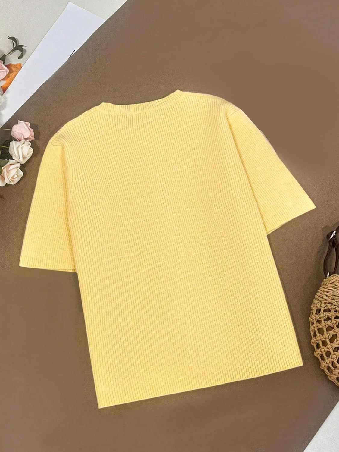 Verdusa Women's Plus Size Lightweight Cardigans Sweaters Concert Outfits Button Up Knit Outerwear - Image 2