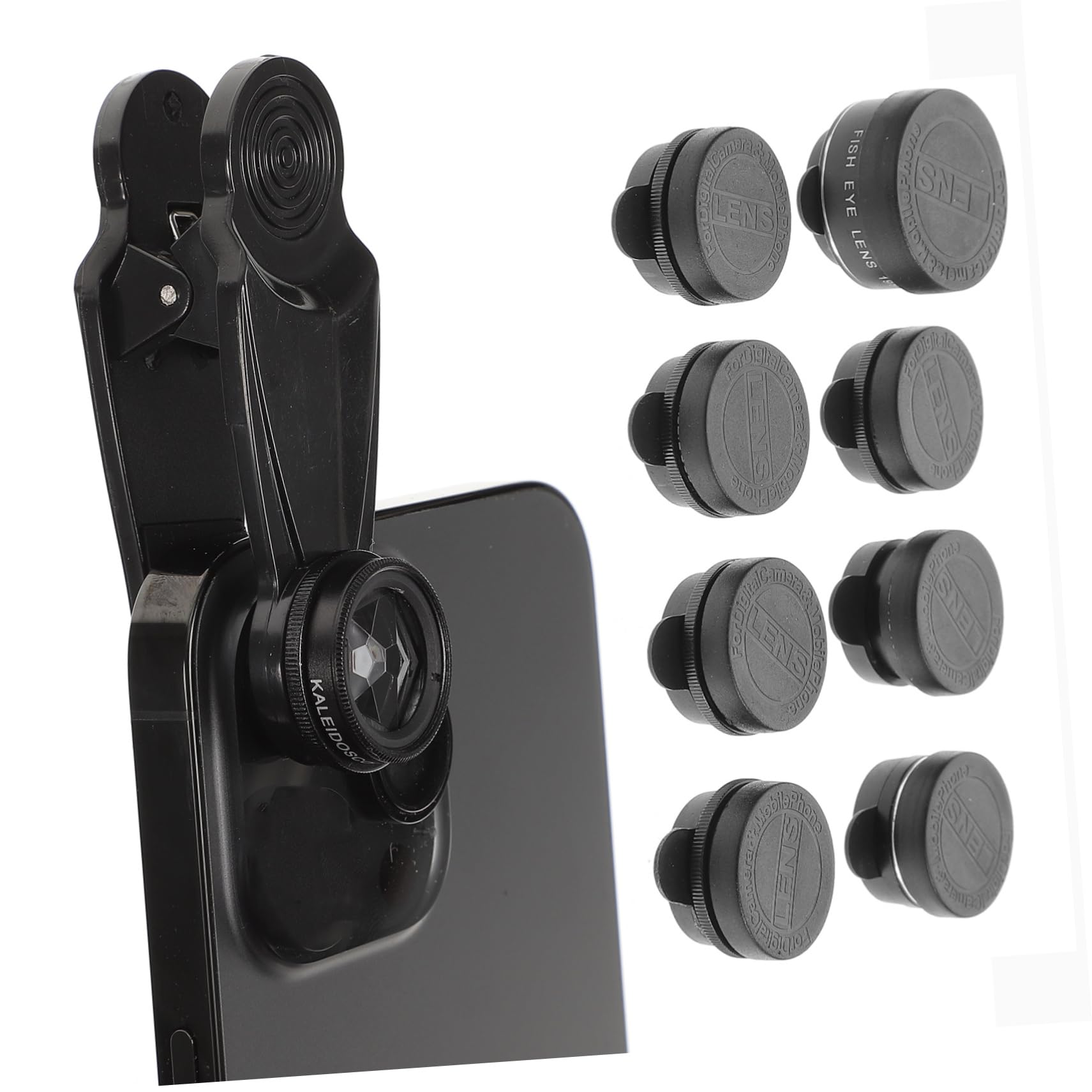 Kit Obiettivo Per Fotocamera Per Cellulare Obiettivo Fisheye Completo Effetto Raggi Per Smartphone