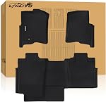 Floor Liners & Cargo Liners & Backrest Mat for 2016-2025 2026 Dodge Durango 7 Seats-2 Row Bench Seat,TPE All Weather Protection Car Floor Mats with Trunk Mat Covering The Backrest