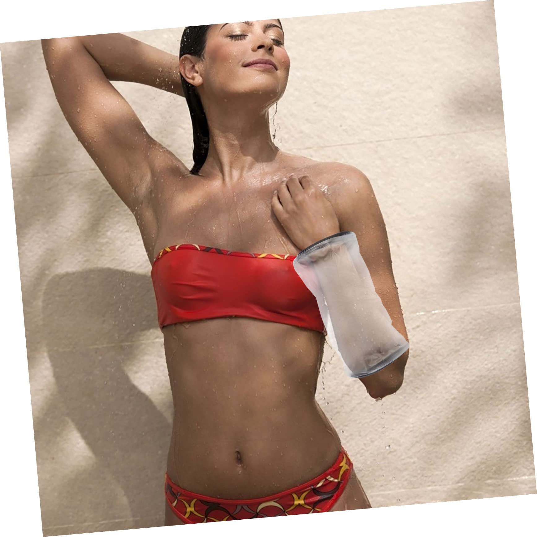 HANABASS Arm Shower Cover Portable Arm Protectors Waterproof Cast Cover for Shower Use