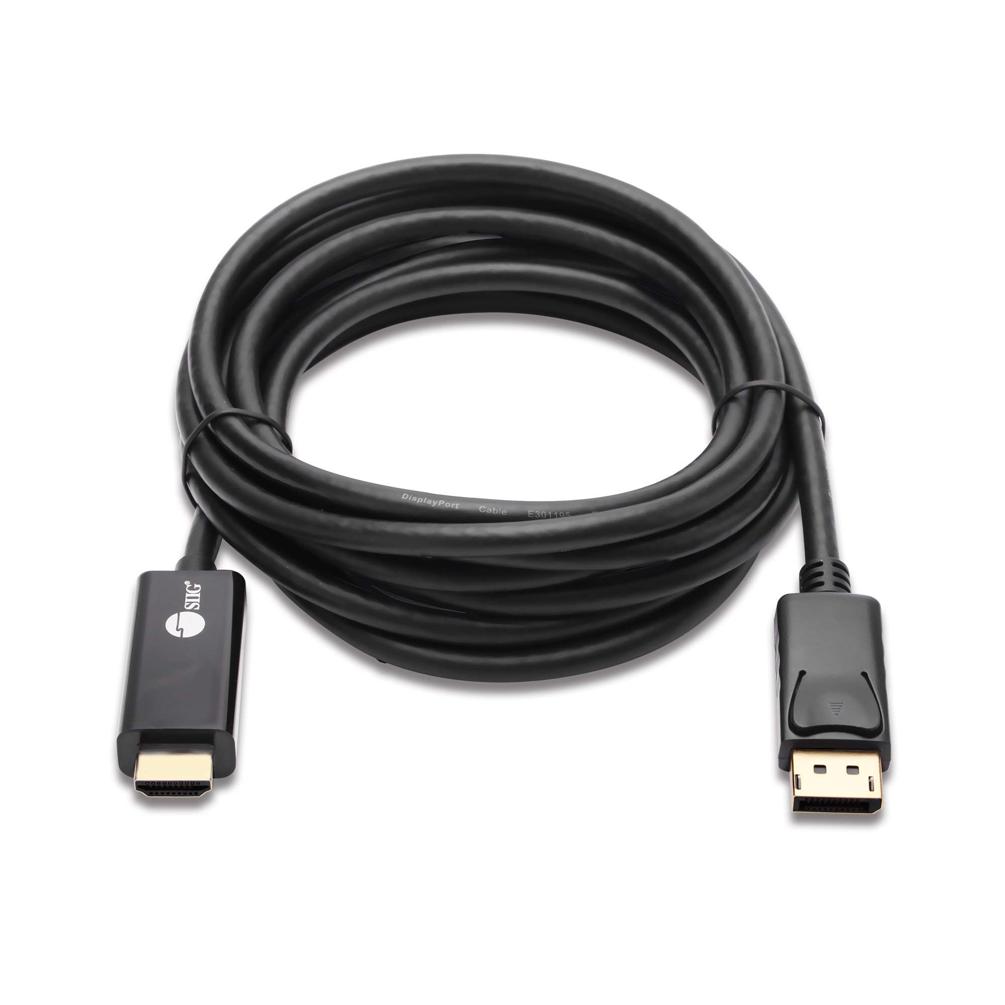 Amazon.com: SIIG DisplayPort 1.2 to HDMI 1.4 Cable 4K30Hz, 10ft