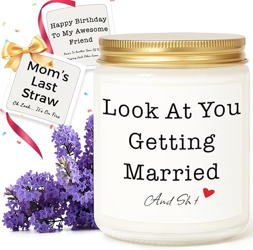 ScentedCandles Funny Wedding Candle: A Humorous Bridal Shower Gift