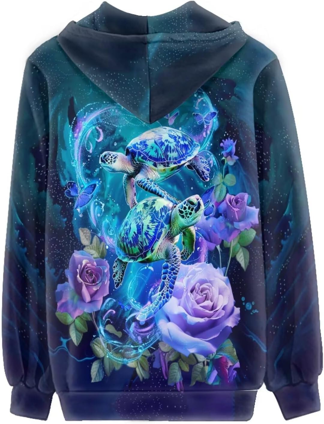 Showudesigns Women's Clothing Zip Up Hoodies XS-5XL Fashion Sweatshirts Clothes Fall Pullover Tops