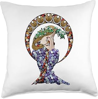 lifestyle designs Beautiful Art Nouveau Lady in an Artistic Pose, Femini...