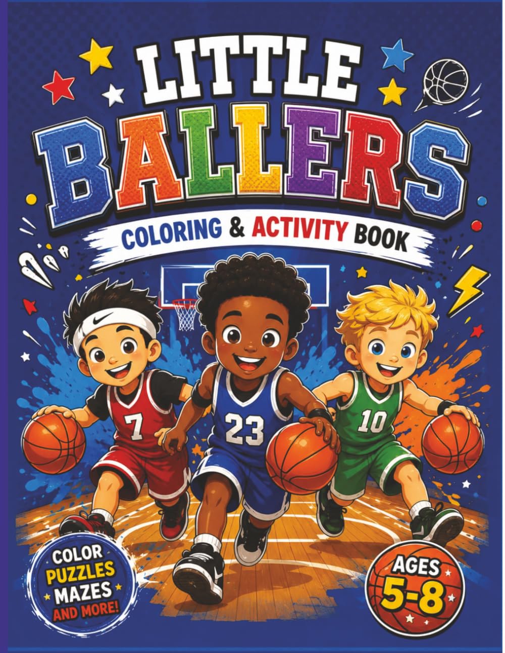 Little Ballers Coloring & Activity Book