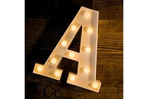 Foaky Light Up Letters: Lights that Illuminate Happy Moments