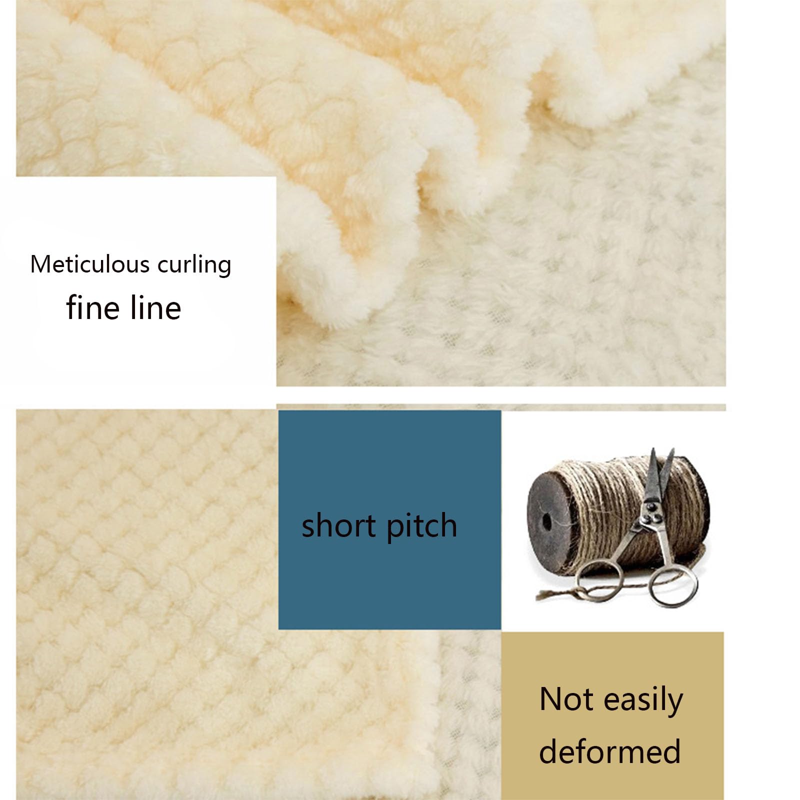 Coperta In Flanella Color Puro 180x200 Cm - Arancione - Morbida E Lavabile Per Divano E Letto - 5