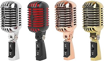 ダイナミックマイク クラシックスタイル Amazon.co.jp: クラシックレトロダイナミックマイクダイナミック