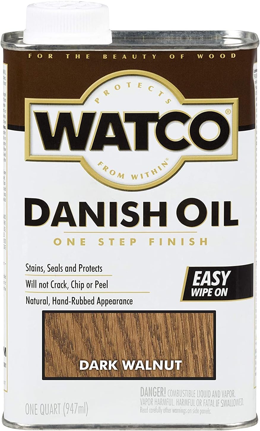 RUST-OLEUM 65241 Watco クォートチェリーデンマークオイル仕上げ 1クォート 242220 1