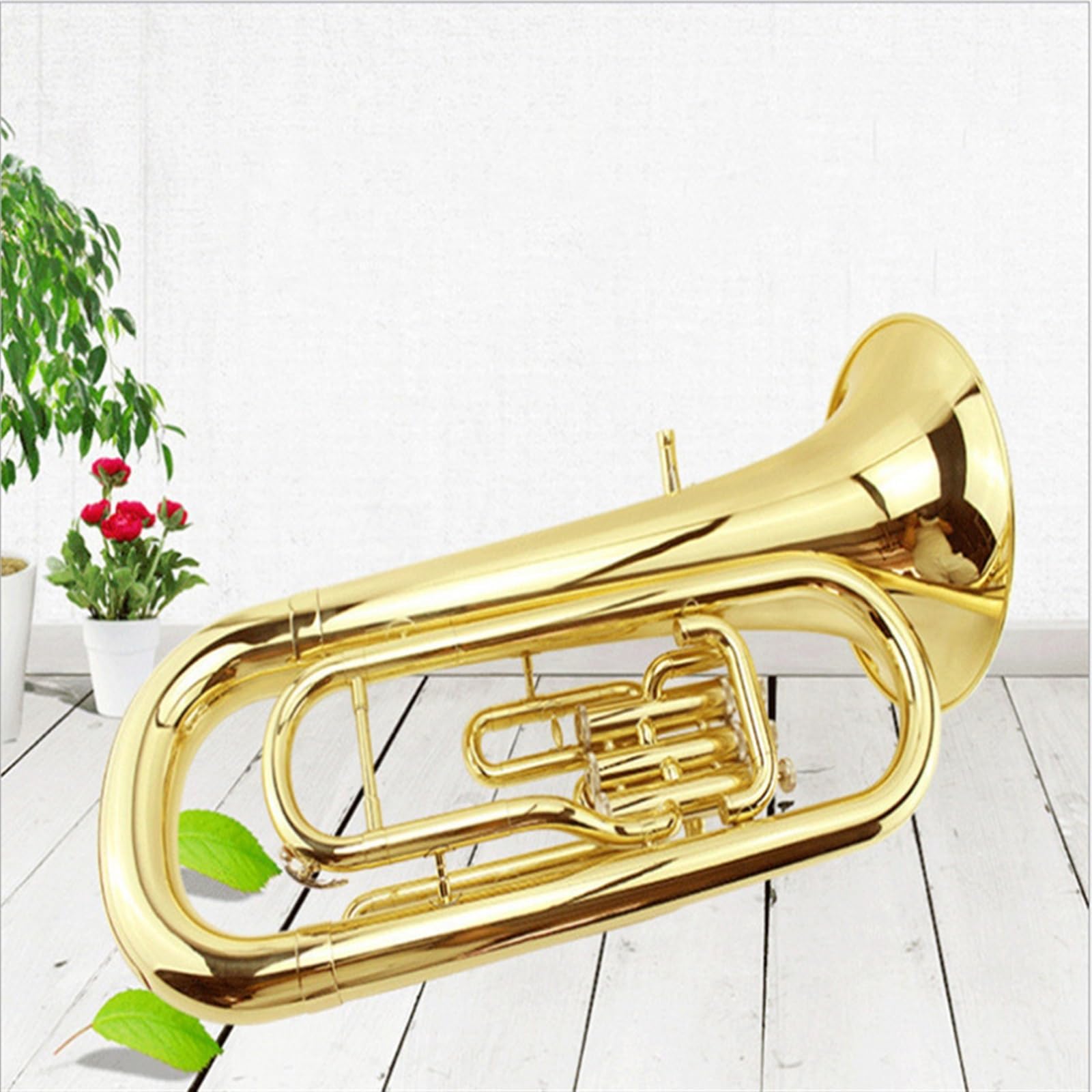 Professionelles euphonium B-3-klawiszowy Zespół Początkujący Euphonium Grający Na Instrumencie Big Tubowym