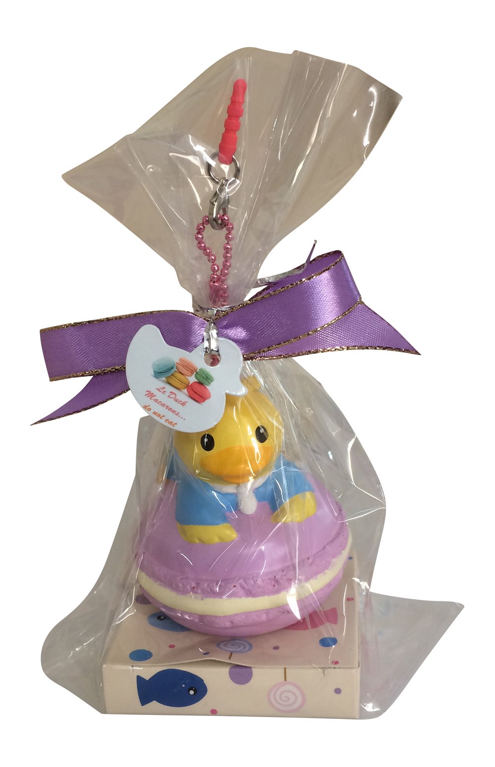 Squishy And Scented Le Duck Macaron From Creamiicandy Purple 