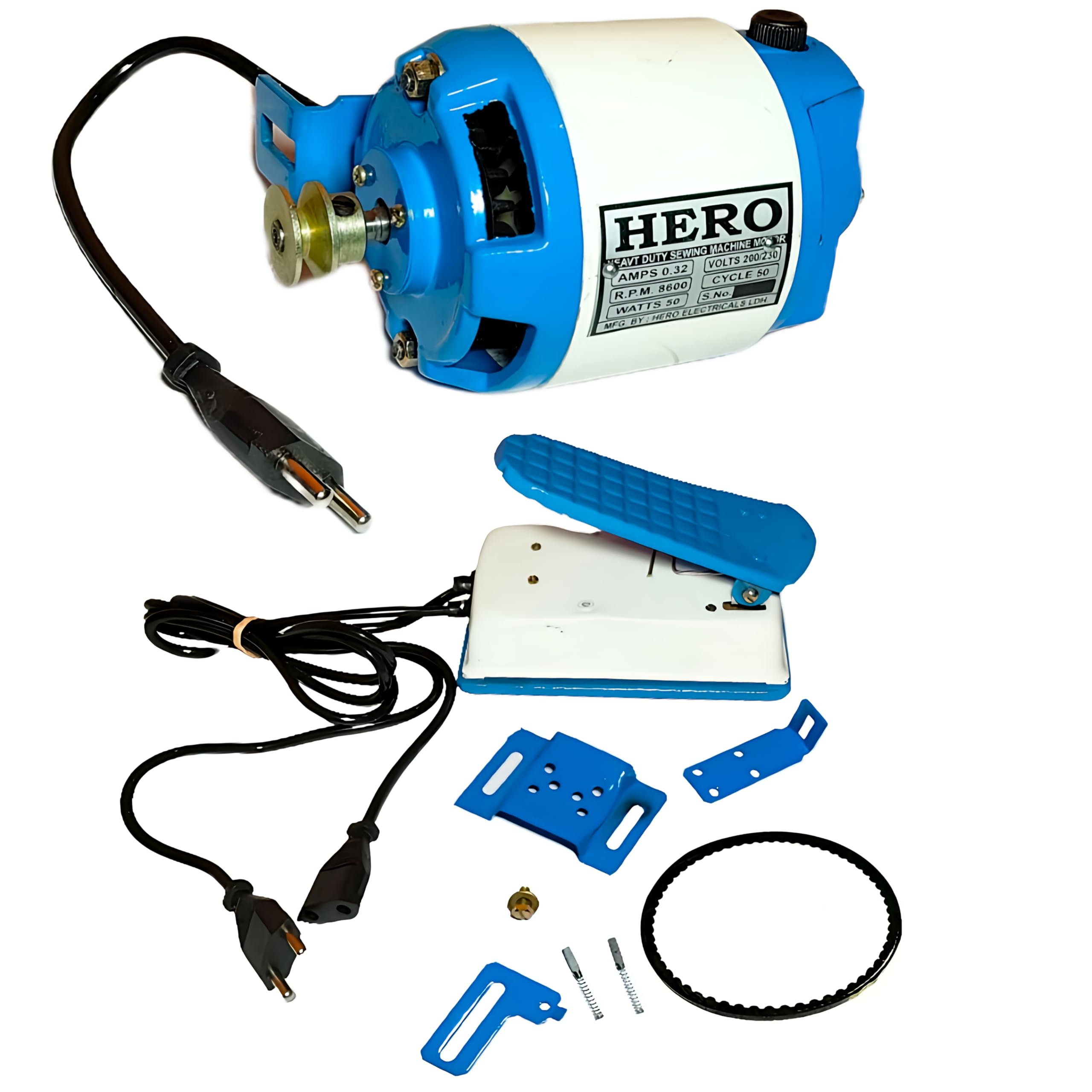 ELECTRIC SEWING MACHINE MOTOR WITH PEDEL(SPEED CONTROLLER) FOR SEWING MACHINE BRST FOR HOME USE AND TAILORING USE