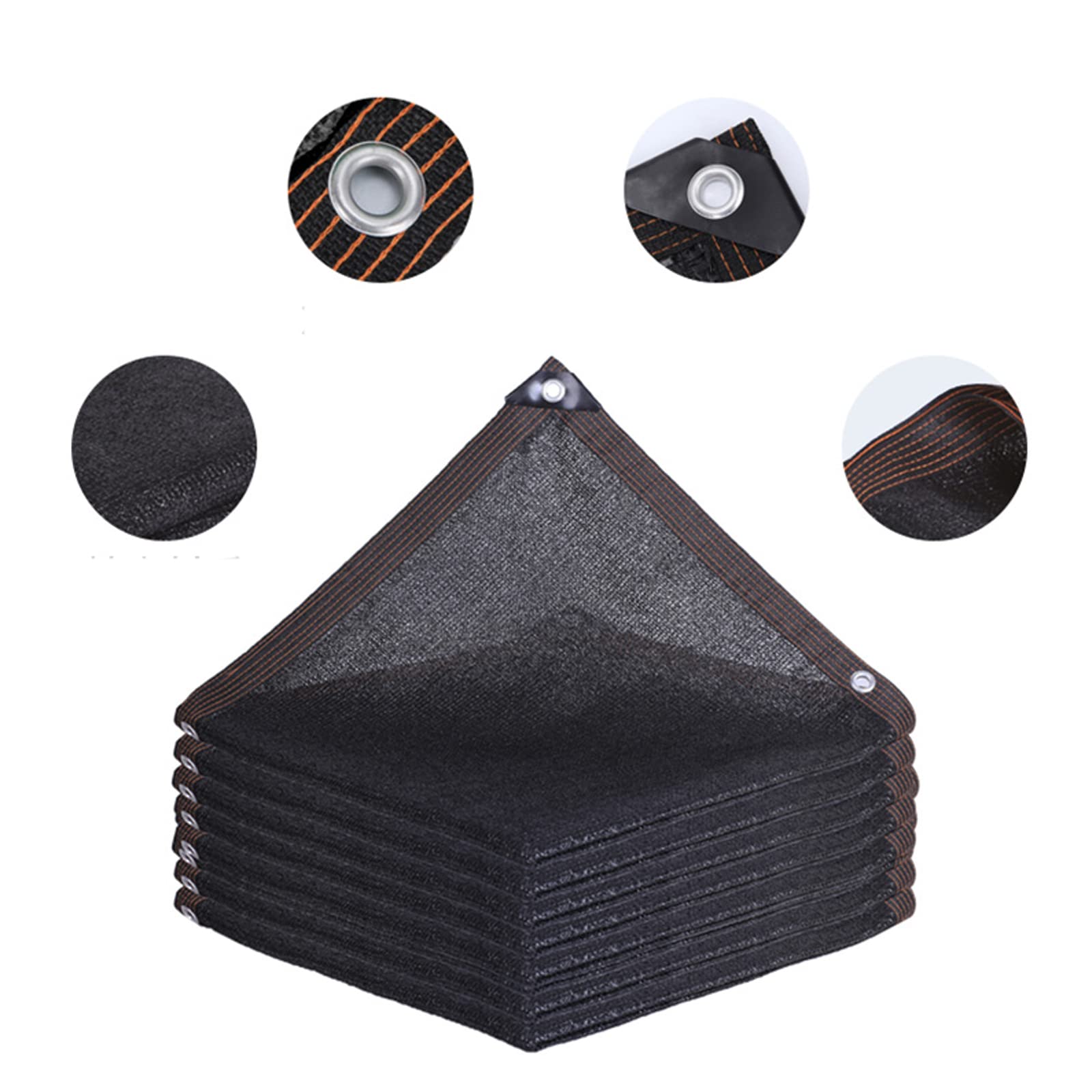 Filet D'Ombrage Voiles pour Patio Protection Solaire à Résistante Voile Ombrage Ajourée Filet Protection Solaire Abat Jour Maille Résistante pour Plantes (4x6m(13.12x19.69ft))
