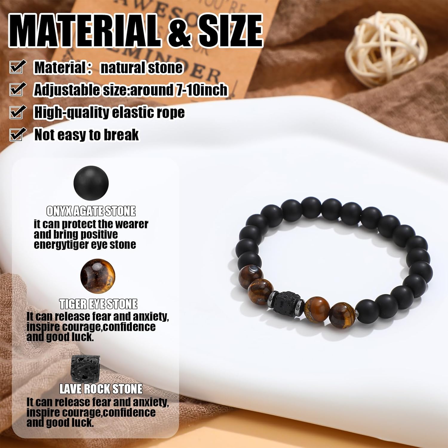 Landical 12 Sets Inspirational Bracelets Bulk for Men Women Sometimes You Forget You're Awesome Bracelets