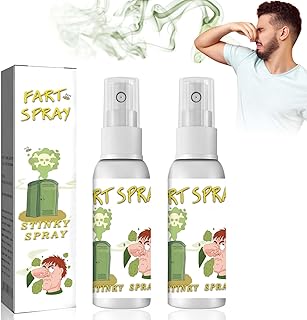Stinky Fart Spray, Funny Gag Gift, Fart Spray Extra Strong - Extra Strong Smell Like 14th Century Sewage - Hilarious Prank Gift for Boys and Girls - 30ml (2 PCS)