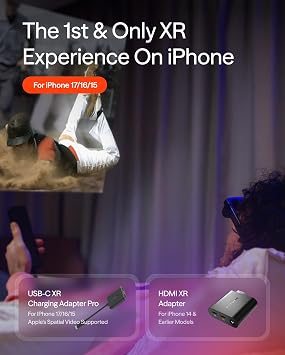 VITURE USB- C XR Charging Adapter Pro, for iPhone 15 & Later