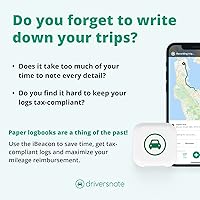 Vista 6 de Rastreador de kilometraje GPS para automóviles Libro de registro de millas automático que cumple con el IRS para impuestos Planes gratuitos