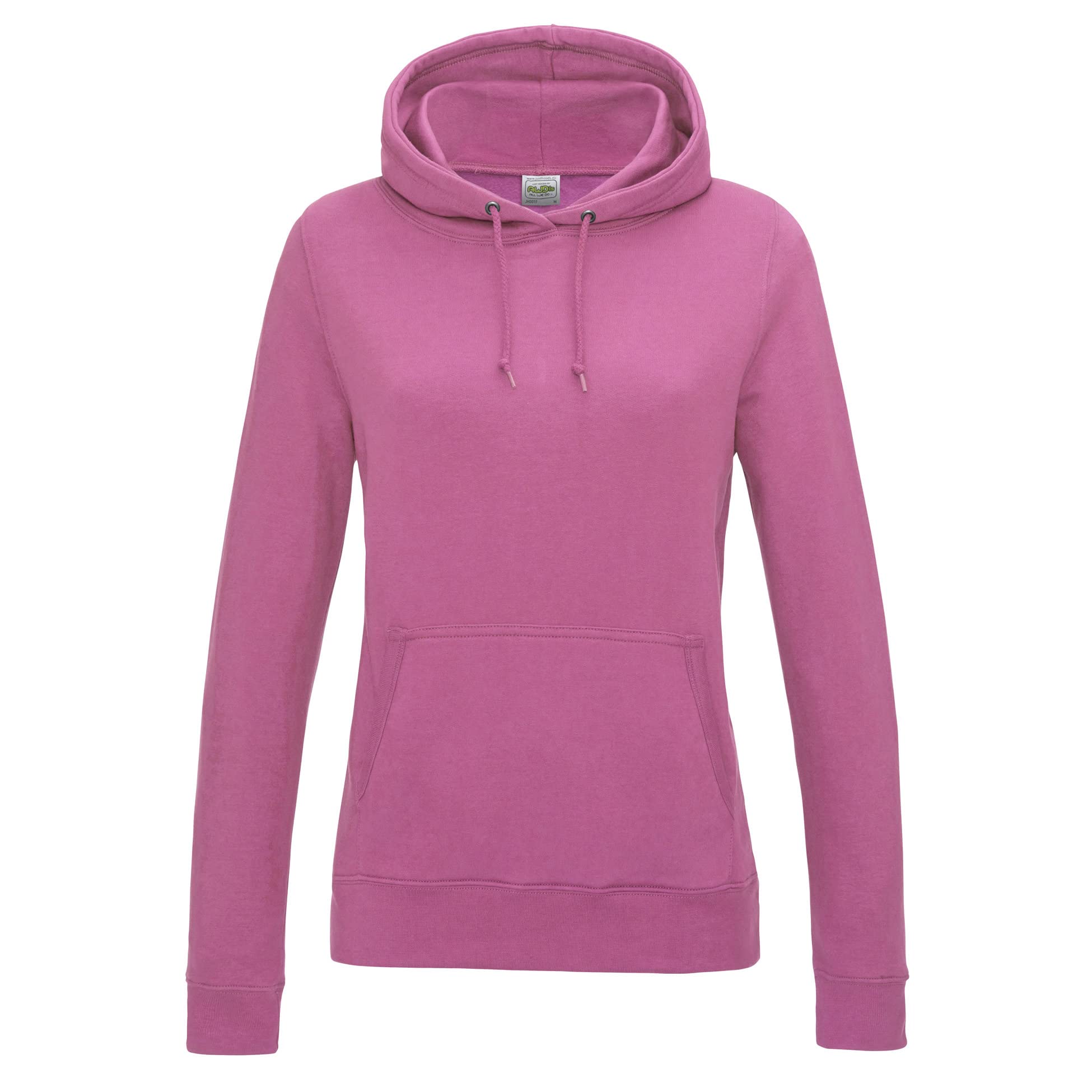 AWDis Women's Girlie College Hoodie, Pink (Candyfloss Pink), 10 (Manufacturer Size:Small)