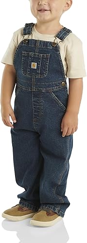 Miniatura 3 de Carhartt - Peto de jean lavado CM8665 para niños - Niños