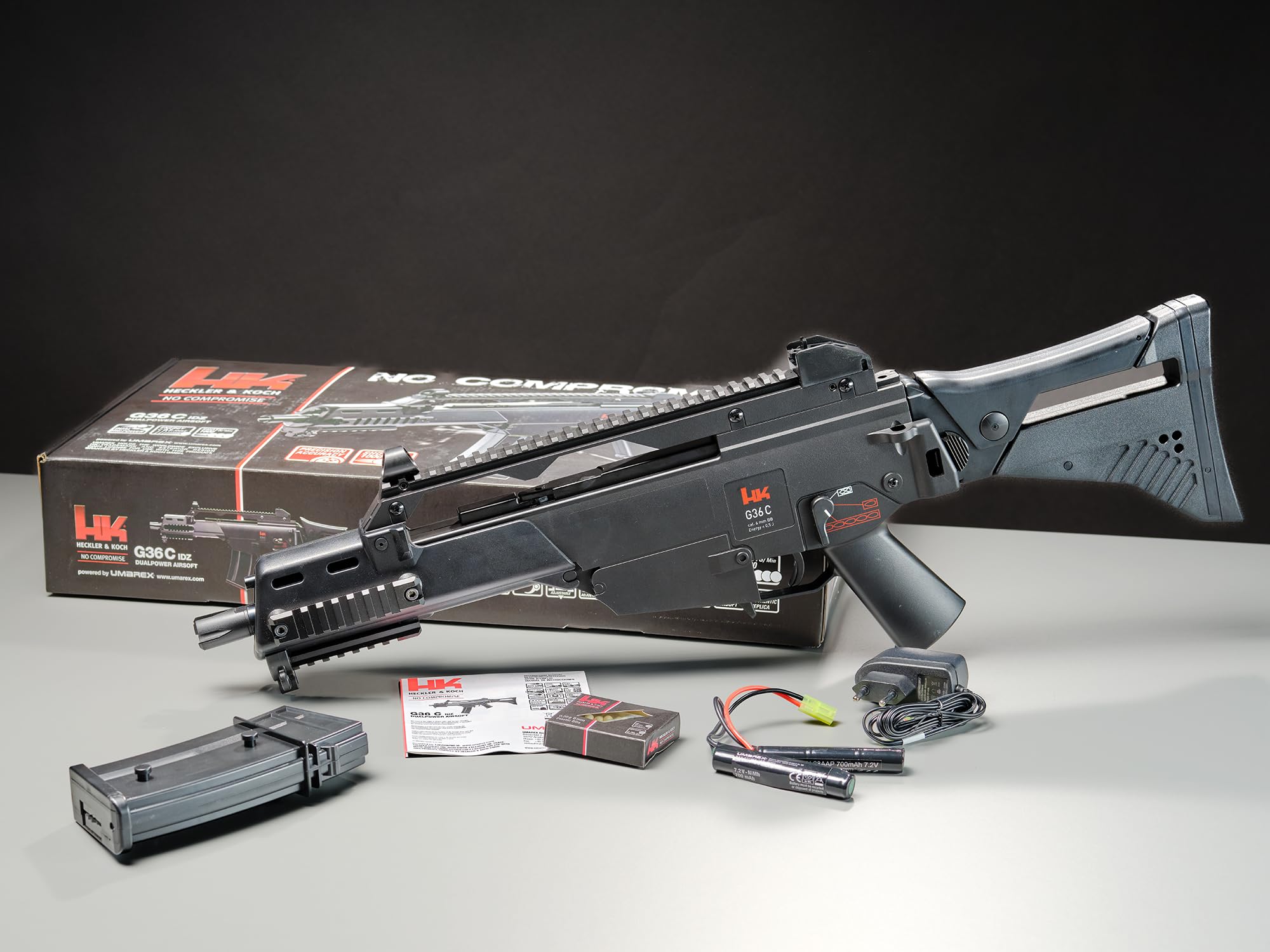 Heckler & Koch Fucile Softair Airsoft elettrico AEG max. 0.5 Joule, 2.6300
