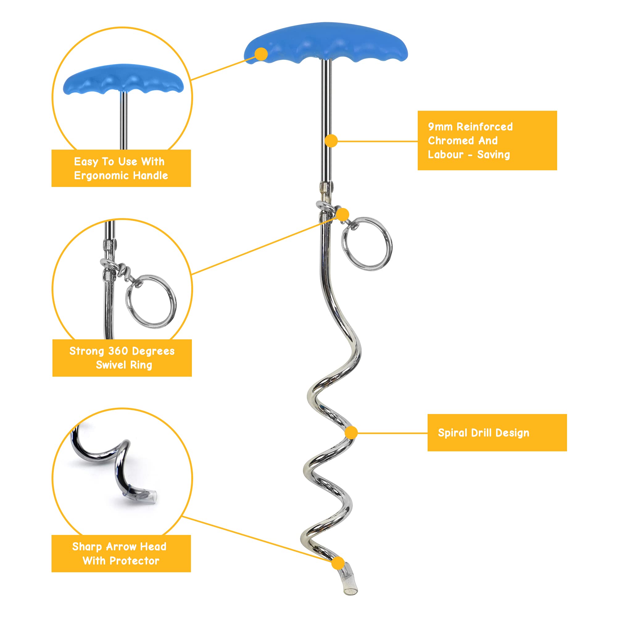Petphabt - Cavo resistente per cani da 3 m, con spirale per cani da 16 cm, per cuccioli, animali domestici, guinzaglio per esterni (verde acqua)