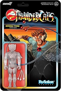 Super7 Invisible Tygra Thundercats Reaction Action Figure