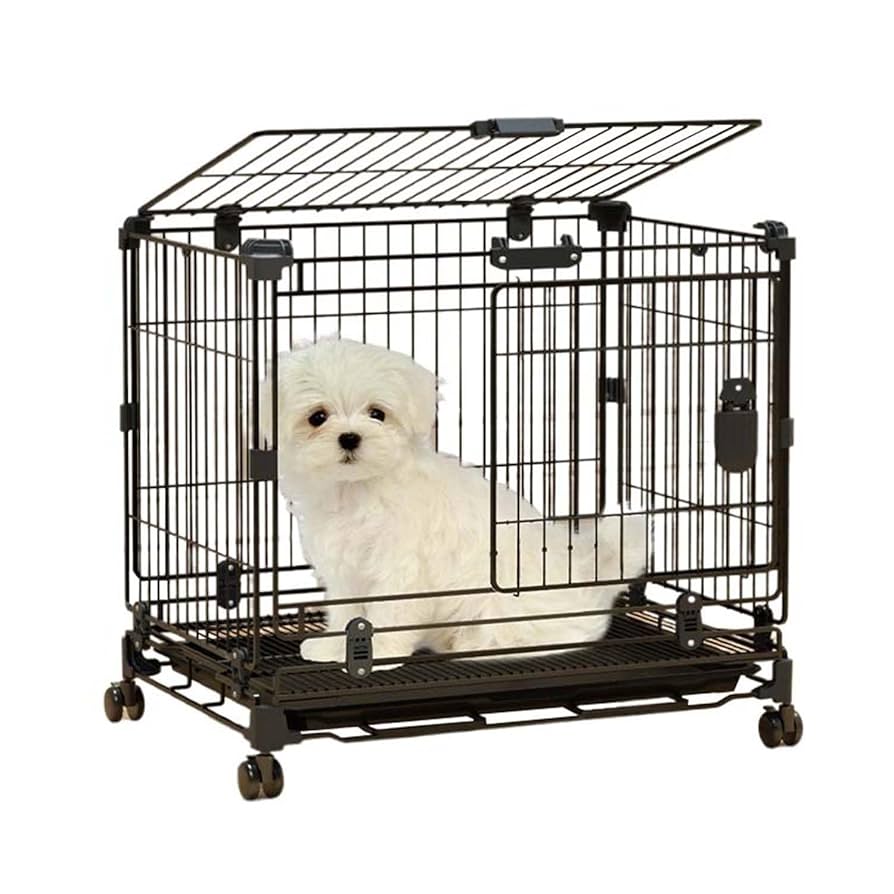 犬用ケージ キャスター付き 109*37*67 cm 犬用ケージ キャスター付き 109*37*67 cm
